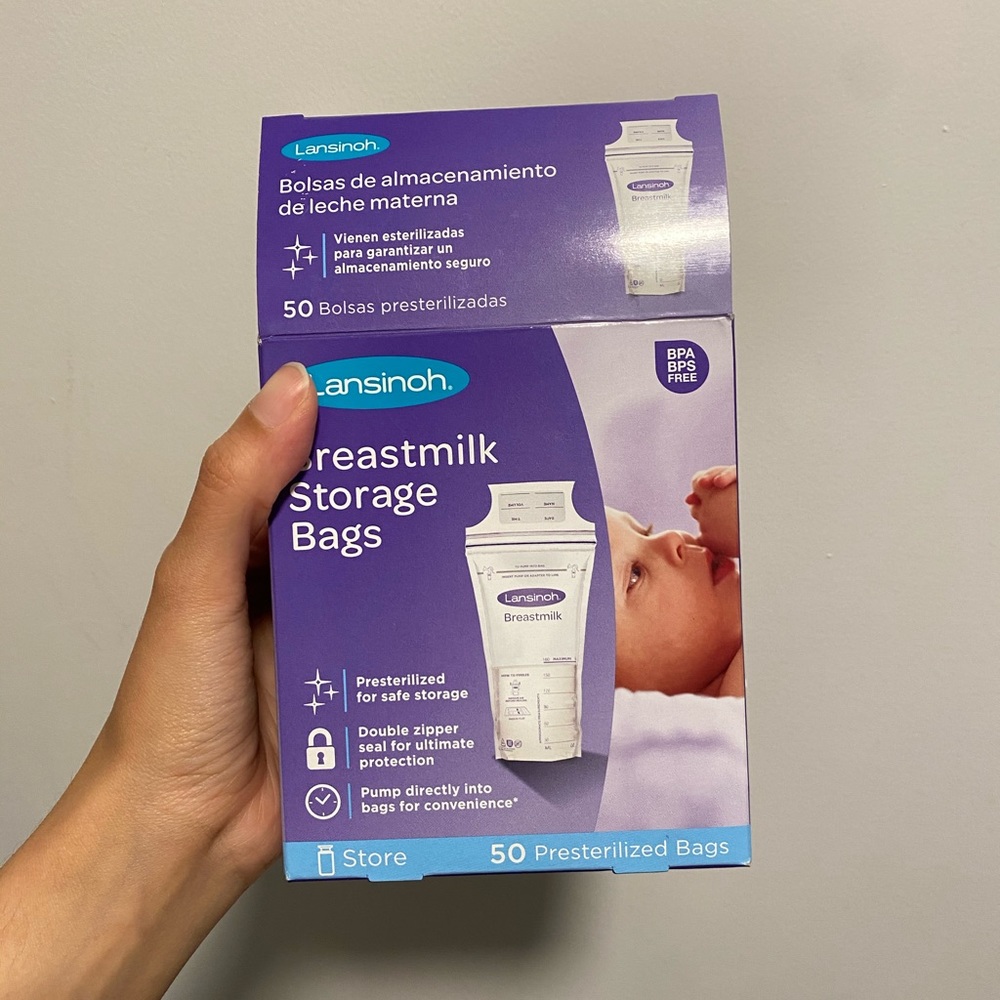 Lansinoh breastmilk bags